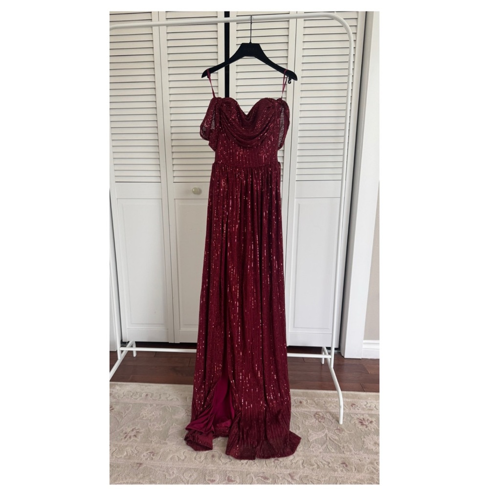 Studio Minc Australia red gown